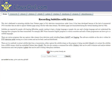 Tablet Screenshot of linuxowl.com